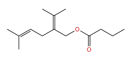 2-Isopropyliden-5-methyl-4-hexen-1-yl butyrate